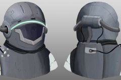 Space helmet concept